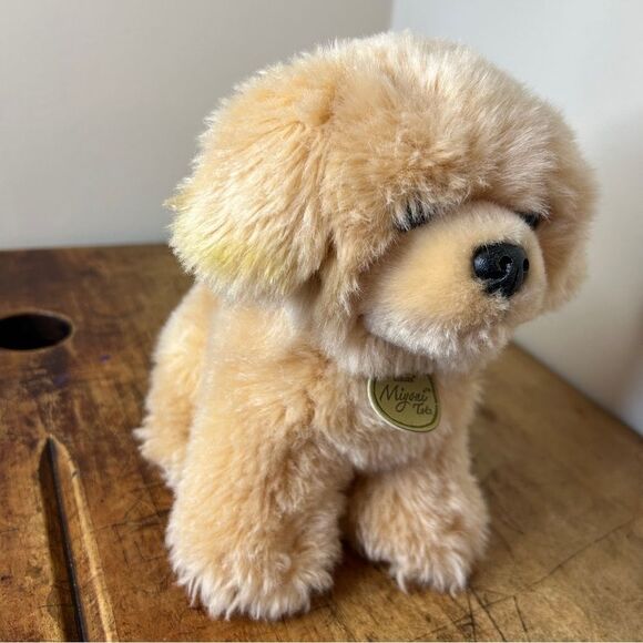 Miyoni by Aurora Stuffed Animal Plush Toy Golden Retriever Chow Puppy Dog 8" - Picture 6 of 10